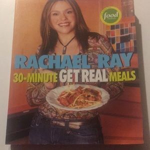 RACHAEL RAY 30 MINUTE GET REAL MEALS COOKBOOK. Previously loved great book